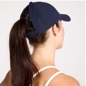 NWT Calia Women’s Ponytail Hat Cap Navy OS